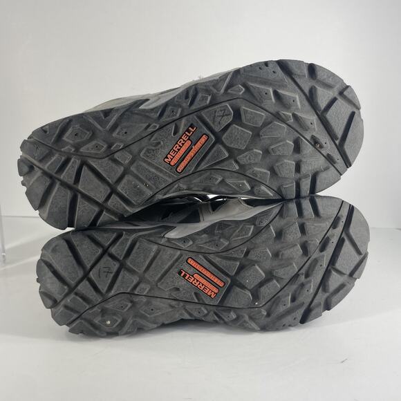 Merrell Work Boots Womens Size 8.5 Waterproof Safety Steel Toe Slip Gray Hike - Picture 8 of 14